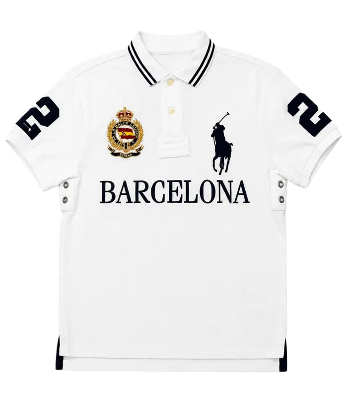 BARCELONA (white) - City Polo