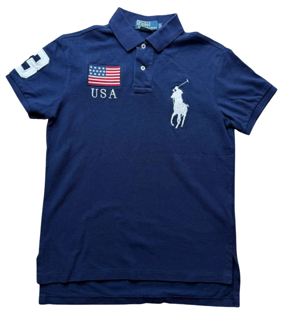 USA (navy) - Flag Polo