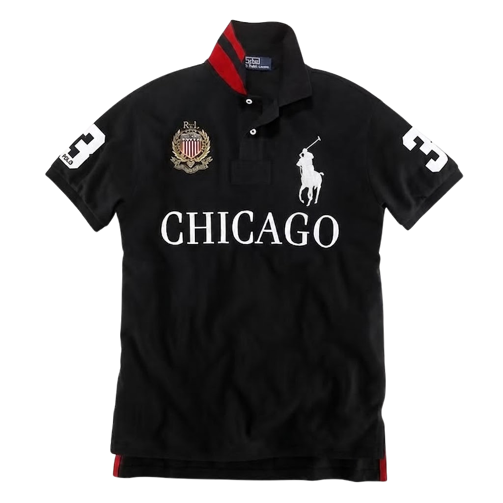 CHICAGO (black) - City Polo